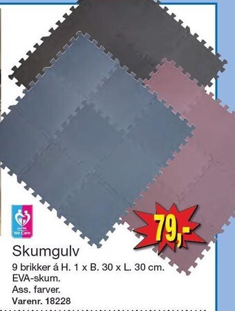 Harald Nyborg Skumgulv tilbud