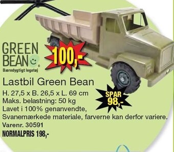 Harald Nyborg Lastbil green bean tilbud