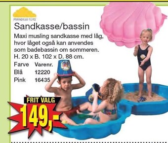 Harald Nyborg Sandkasse/bassin tilbud