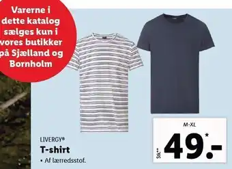 Lidl T-shirt str. m-xl tilbud
