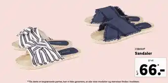 Lidl Sandaler str. 37-41 tilbud