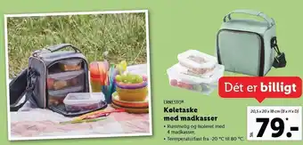 Lidl Ernesto køletaske med madkasser tilbud