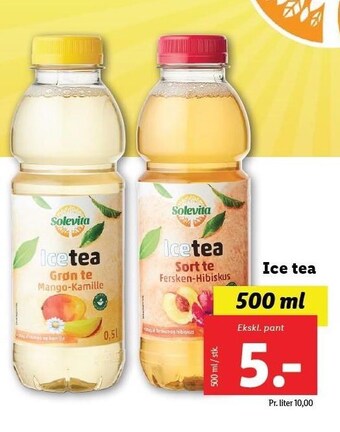 Lidl Ice tea tilbud