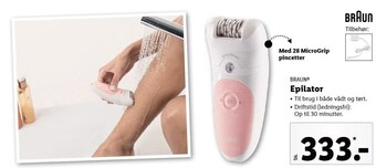 Lidl Braun epilator tilbud