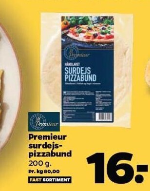 Netto Premieur surdejspizzabund tilbud