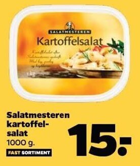 Netto Salatmesteren kartoffelsalat tilbud