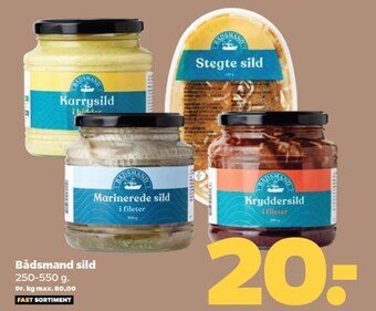 Netto Bådsmand sild tilbud