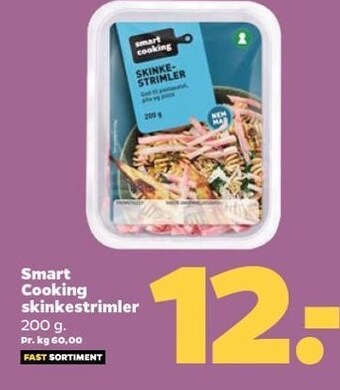Netto Smart cooking skinkestrimler tilbud