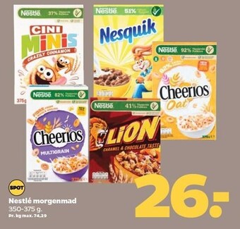 Netto Nestlé morgenmad tilbud