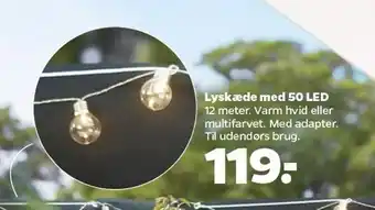 Netto Lyskæde m. 50 led tilbud