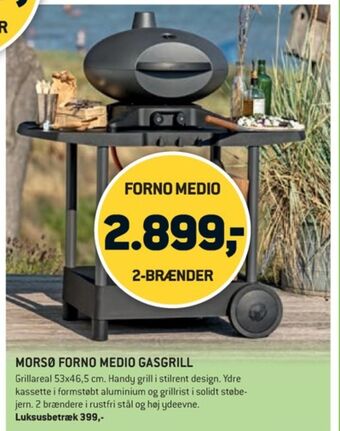 XL-BYG Morsø gasgrill tilbud