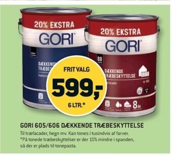XL-BYG Gori træbeskyttelse tilbud