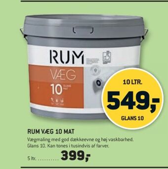 XL-BYG Rum maling tilbud