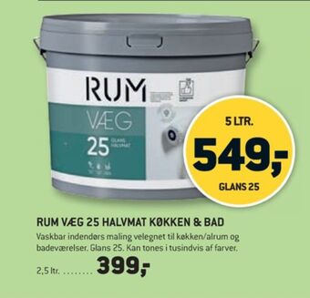 XL-BYG Rum maling tilbud