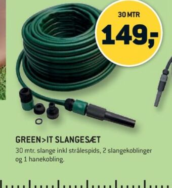 XL-BYG Green it haveslange tilbud