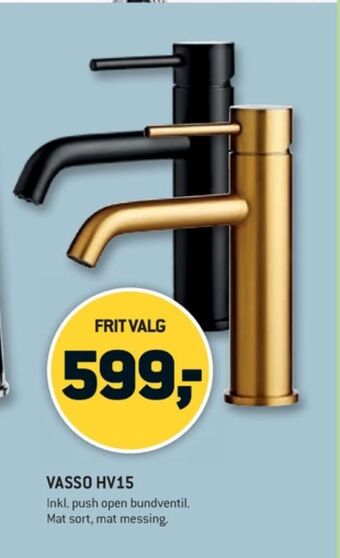 XL-BYG Vasso håndvaskarmatur tilbud