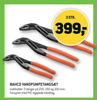 XL-BYG Bahco tangsæt tilbud