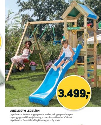XL-BYG Jungle gym legetårn tilbud