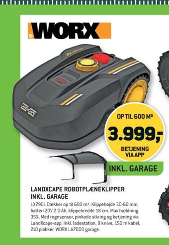 XL-BYG Landxcape robotplæneklipper tilbud