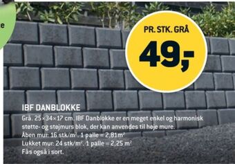 XL-BYG Ibf kantblok tilbud