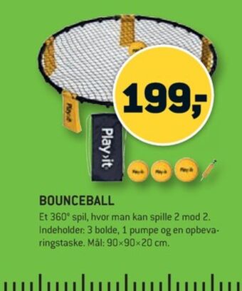 XL-BYG Play it bounceball tilbud