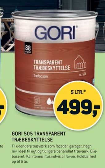 XL-BYG Gori træbeskyttelse tilbud