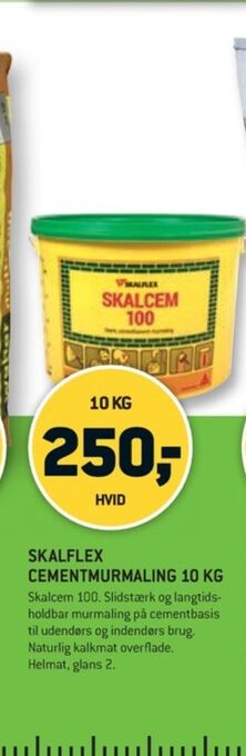 Skalcem maling
