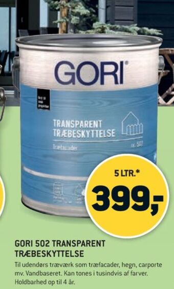 XL-BYG Gori træbeskyttelse tilbud