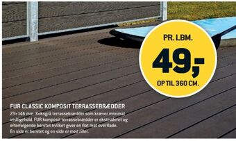 XL-BYG Ukendt terrassebrædder tilbud