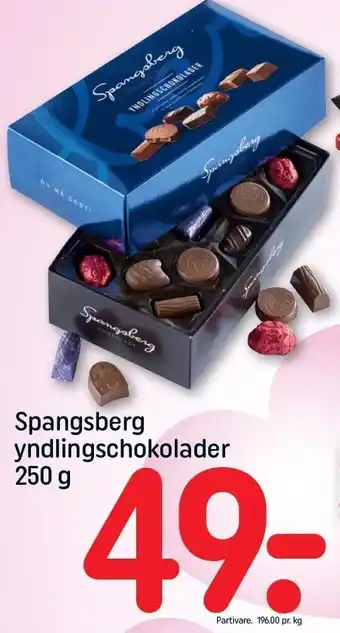 REMA 1000 Spangsberg yndlingschokolader tilbud