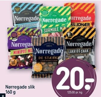 REMA 1000 Nørregade slik tilbud