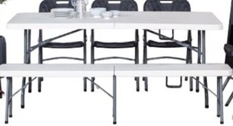 Harald Nyborg Foldebord 75 x 180cm tilbud