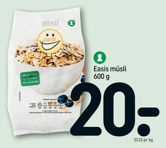 REMA 1000 Easis müsli tilbud
