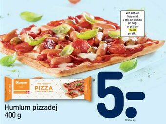 REMA 1000 Humlum pizzadej tilbud