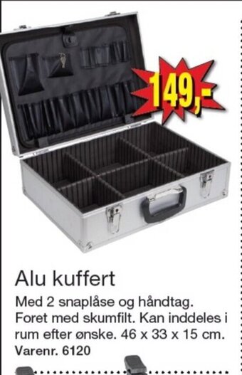 Harald Nyborg Alu kuffert tilbud