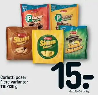 REMA 1000 Carletti poser tilbud