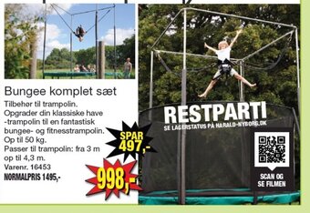 Harald Nyborg Bungee komplet sæt tilbud