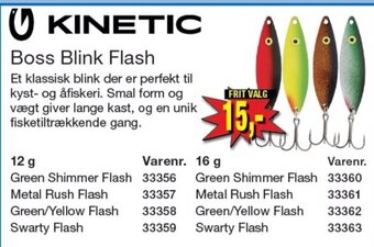 Harald Nyborg Boss Blink Flash tilbud
