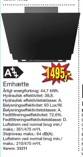 Harald Nyborg Emhætte tilbud