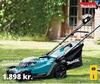 Makita plæneklipper