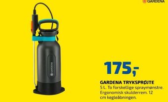 Davidsen Gardena tryksprøjte tilbud