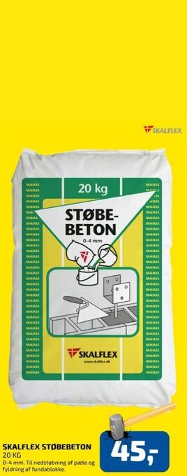 Davidsen Skalflex beton tilbud