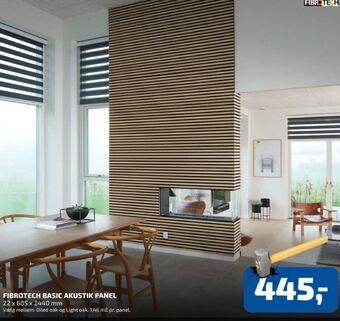 Fibrotech akustikpanel