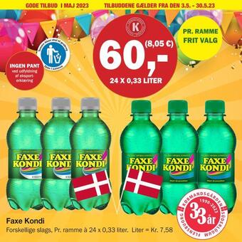Købmandsgården Faxe kondi tilbud