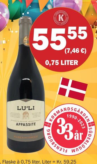 Købmandsgården Lu'li appassite tilbud