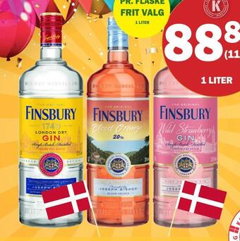 Købmandsgården Finsbury london gin tilbud
