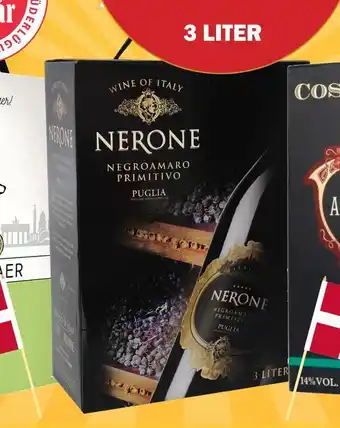 Købmandsgården Nerone negromaro primitivo tilbud