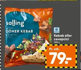 Bilka Kebab eller cevapcici tilbud