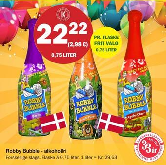 Robby bubble - alkoholfri