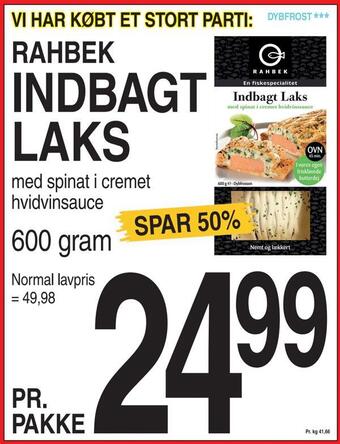 ABC Lavpris Indbagt laks tilbud
